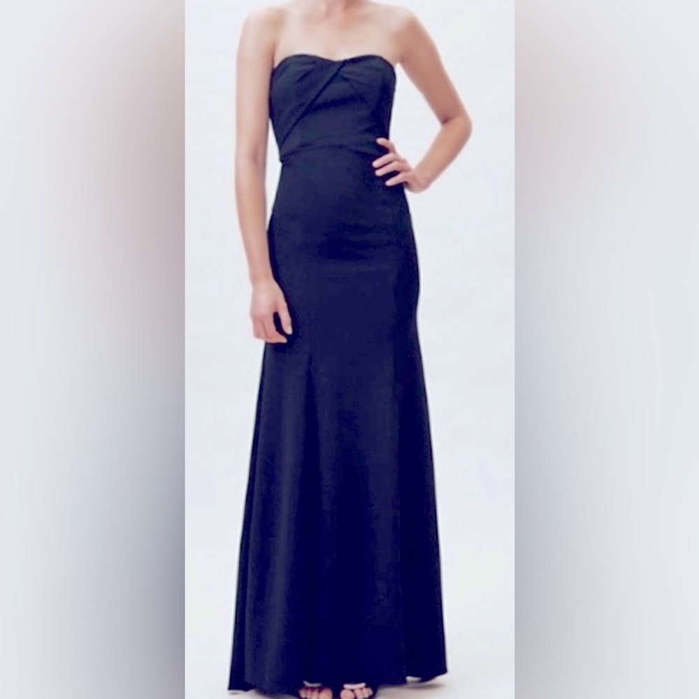 Anthropologie BHLDN Watters Strapless Gown